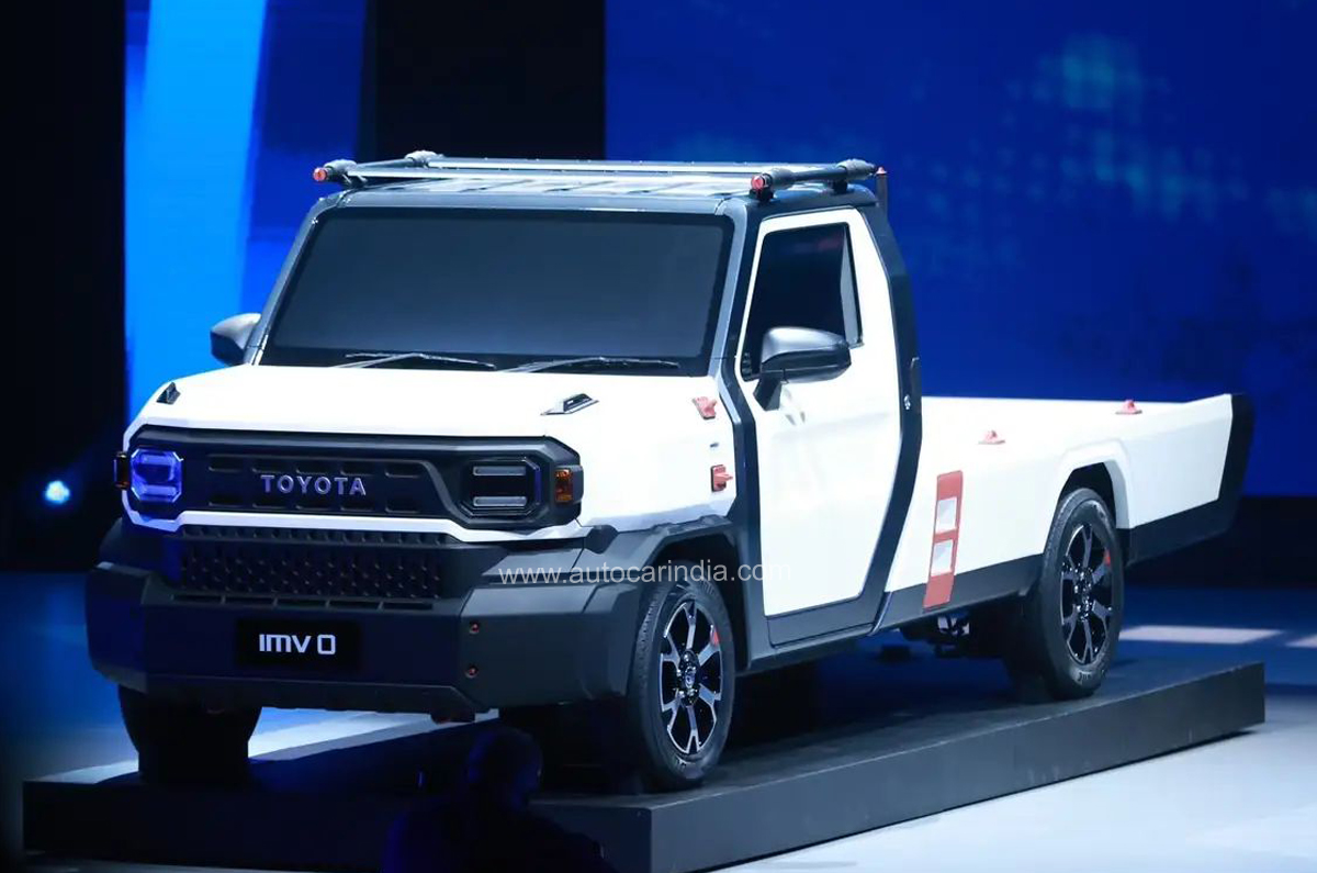 Toyota Hilux EV, IMV0 concepts revealed by Akio Toyota TechiAzi